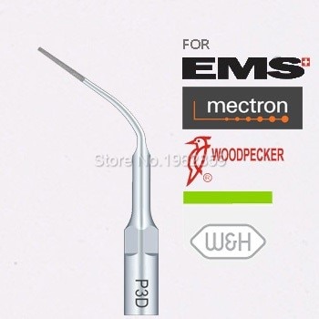 Escalador ultrasónico Dental P3D, puntas de escalado, ajuste EMS, pájaro carpintero, UDS, herramientas de punta de mano, 2 UDS.