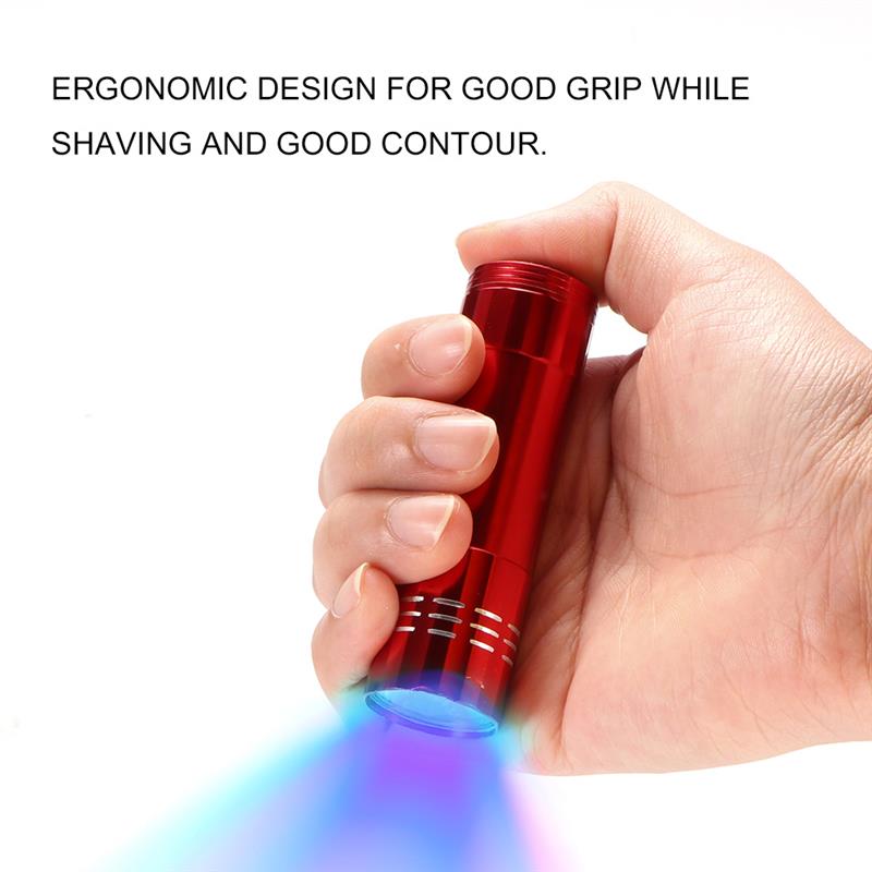 9LED Ultraviolet Lamp 365nm 395nm LED UV Flashlight Ultraviolet Flashlight Torch Light Ultra Violet Flash Light 395nm Blacklight