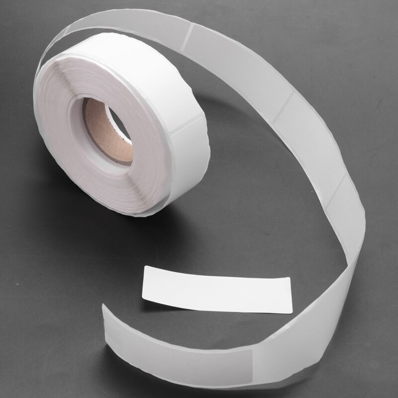 Removable Freezer Labels 1 x 3 Inch Food Storage Stickers Refrigerator Freezer Paper Labels (Blank White)