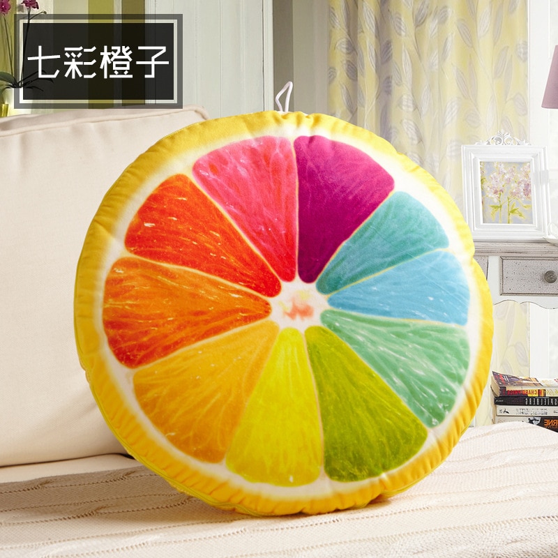 Hoiime Kreative Obst Kissen Sommer Decke Decken Combo Kissen Quilten Hause Textilien Geeignet für freundlicher Erwachsene Bettwäsche: C