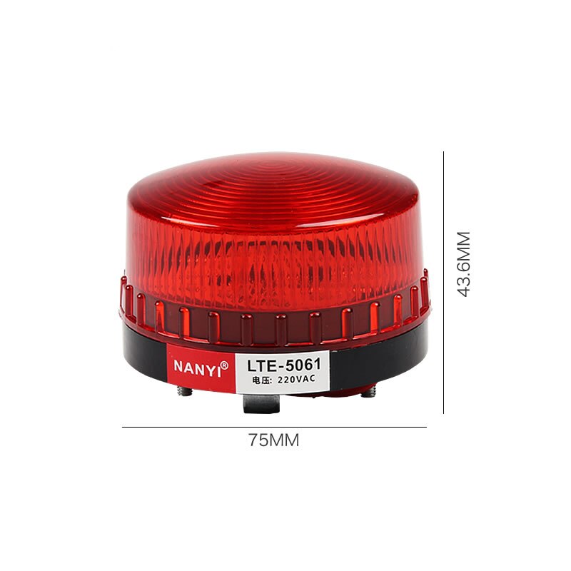 Strobe Signal Warning light LED -3071 12V 24V 220V Indicator light LED Lamp small Flashing Light Security Alarm