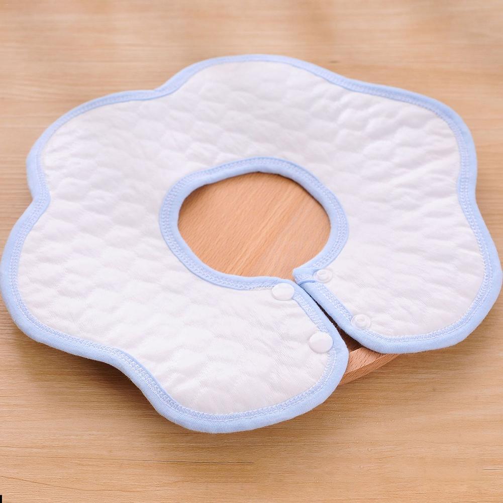 Duurzame baby monddoek waterdichte baby slab 360 graden draaibaar bloemenpatroon slab zacht en ademend winddicht en warm
