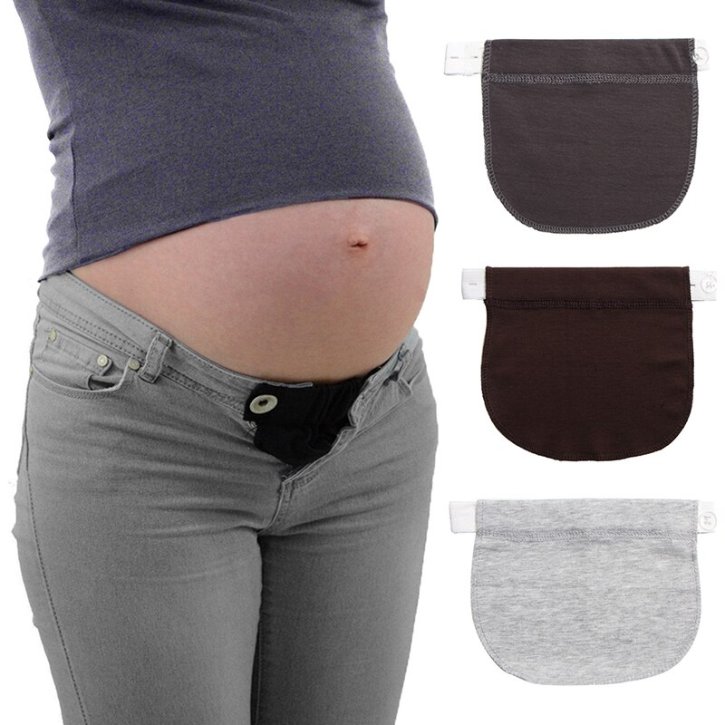 1pc Adjustable Elastic Maternity Pregnancy Waist Strap Belt Extender Pants Clothes For Pregnant Sewing Accessories