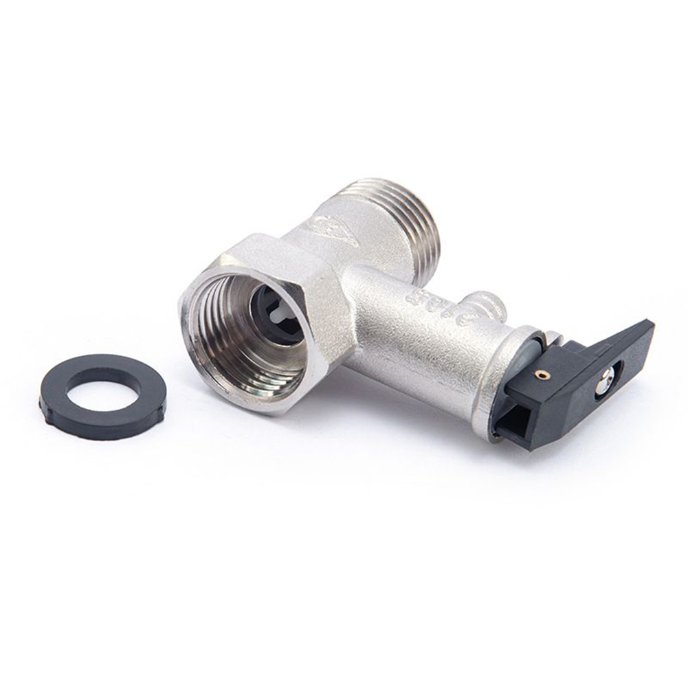 Válvula de seguridad Válvula de alivio de presión Inox Válvula de alivio reductora de presión para caldera Cilindro de gas Roscas de 1/2 pulgada Latón ajustable