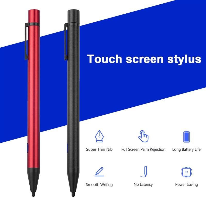 Lápiz óptico activo recargable para tableta, Stylus de pantalla táctil para iPad 10,2 Air 3 Mini 5, iPad Pro 11 12,9, dibujo y escritura