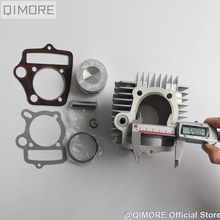 54mm 125cc Aluminum big bore kit / Cylinder set for Dirt Bike C100 C110 JH110 DY100 DY110 ZS110 152FMH (Mark remains 107cm3)