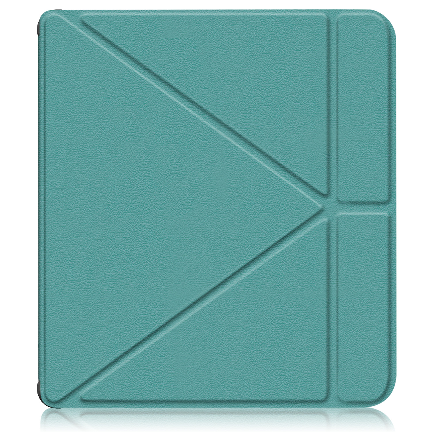 For Kobo Libra Colour 7 inch N428 Origami PU Leather Case Magnetic Wake Sleep Soft Stand Cover Ebook Sleepcover Color Funda: camel