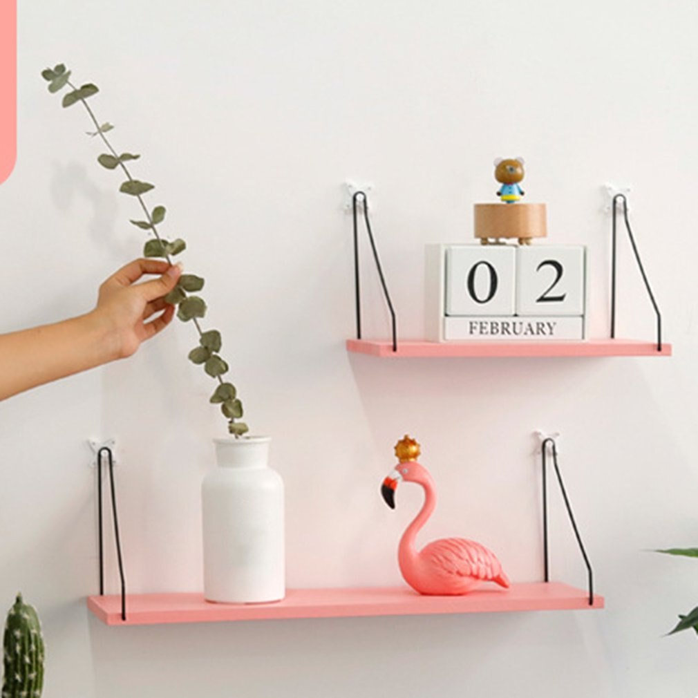 Étagère murale en bois de forme géométrique, support de rangement, Organization pour chambre à coucher, cuisine, décoration de maison, chambre d&#39;enfant