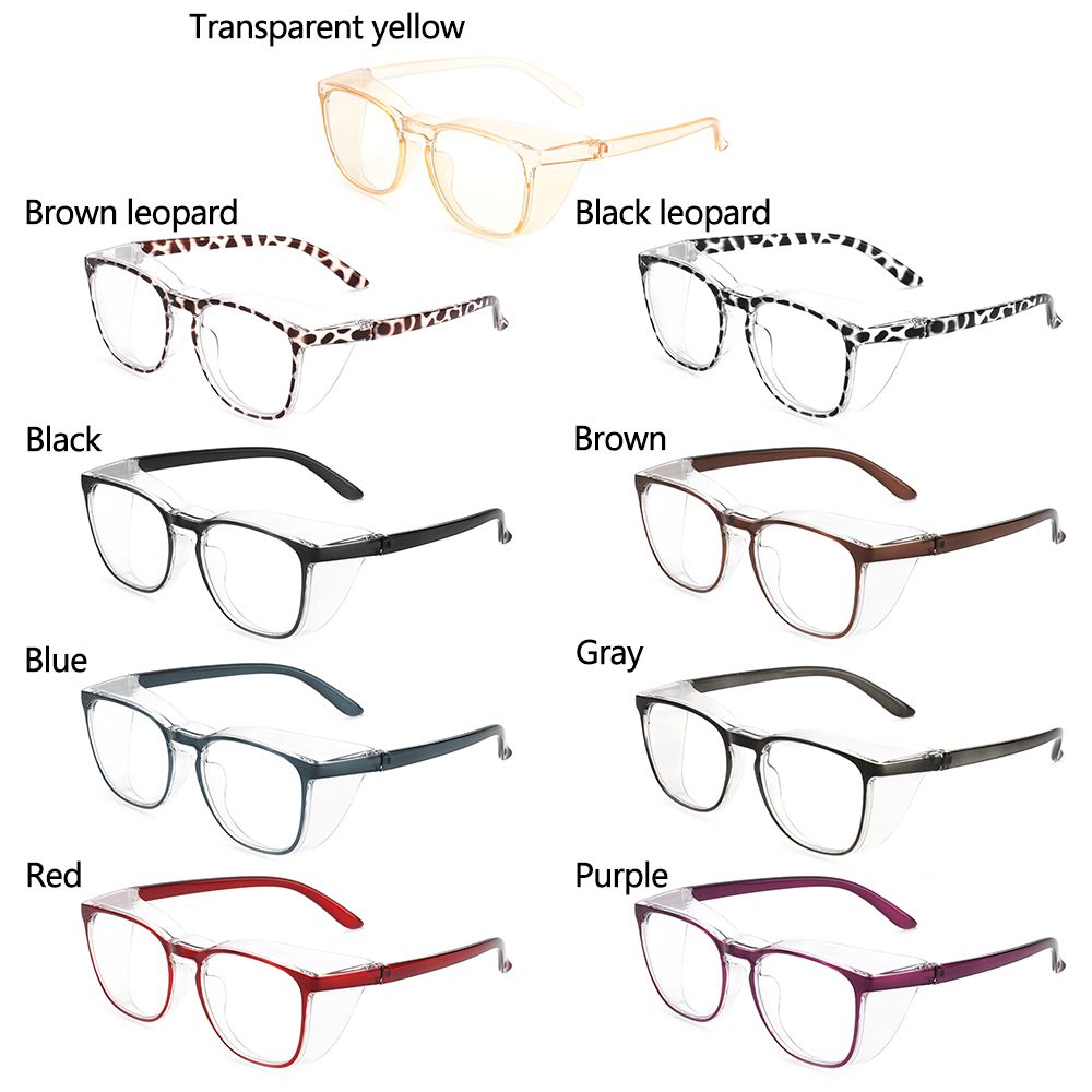 Brillen, oogbeschermingsbrillen,  uv400 beschermingsopties, anti-condens veiligheidsbrillen, blauwlichtfilterbrillen, anti-pollenbrillen