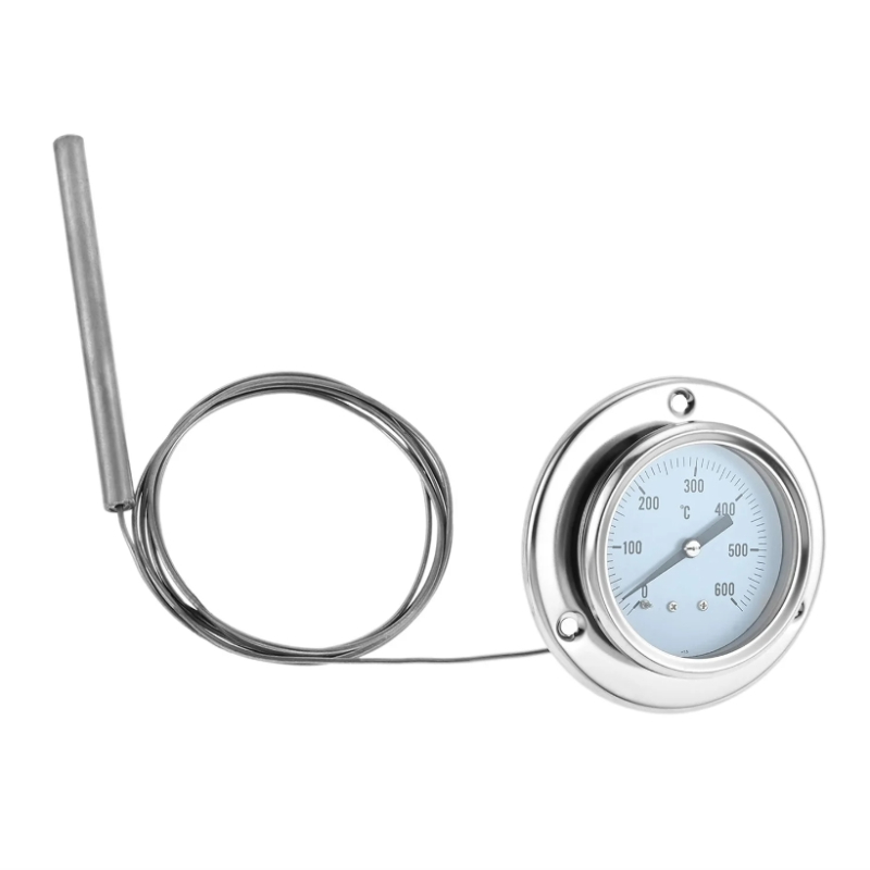 1Pc 150cm Oven Thermometer with Stainless Steel Probe (up To 600°C) Suitable for Kitchen Grill Oven Rust-proof and Durable
