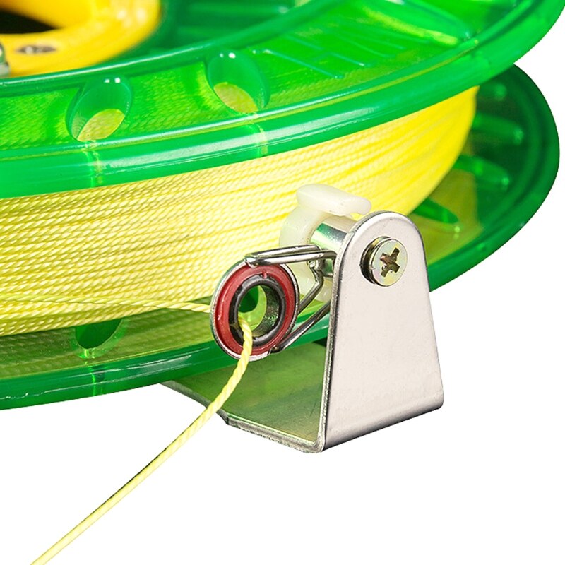 Brake System Kite Line Winder Reel Ball Bearing Single Kite Wheel Reel Bearing Holding Plastic Kite Reel Flying Tools And Equipm