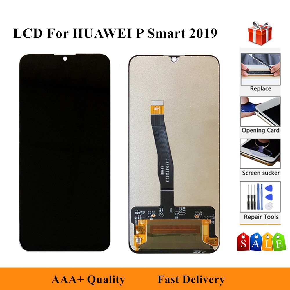 Aaa Lcd Display Pantalla Voor Huawei P Smart Lcd-scherm Voor P Smart POT-LX1 L21 LX3 lcd-scherm