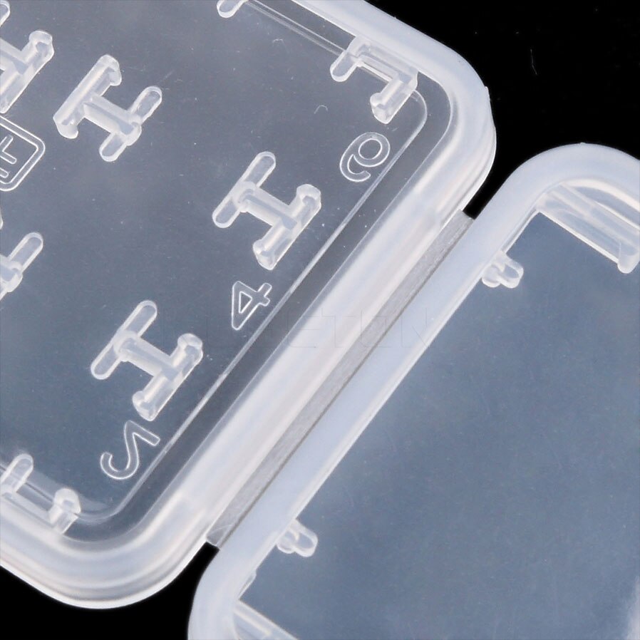 Kebidumei más 5 uds/LotHigh 8 en 1 plástico Micro para SD SDHC tarjeta de memoria TF caja de almacenamiento Protector funda, soporte