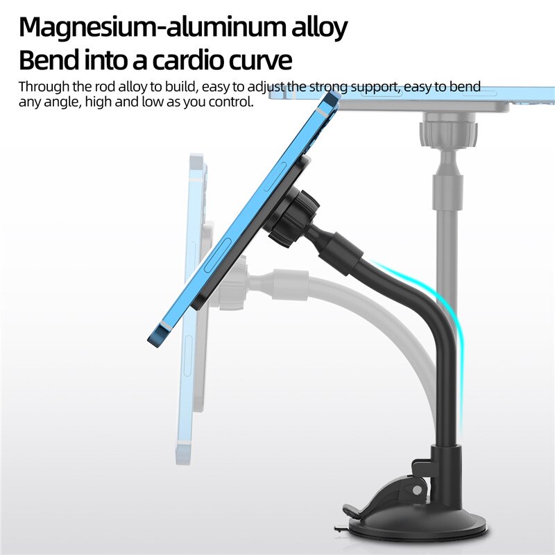 15W De Telefoon Mobiele Draadloze Oplader Houders Voor Telefoon Desktop Adsorptie Stand Smartphones Oplader Draadloze Voor Iphone 12 Pro