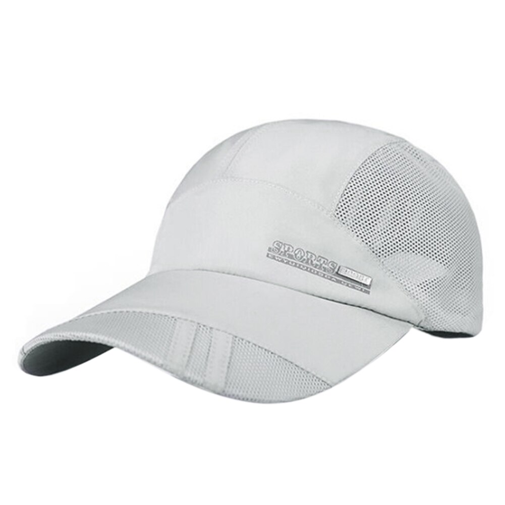 Summer Men Women Anti-UV Quick-drying Baseball Cap Breathable Outdoor Sports Hat