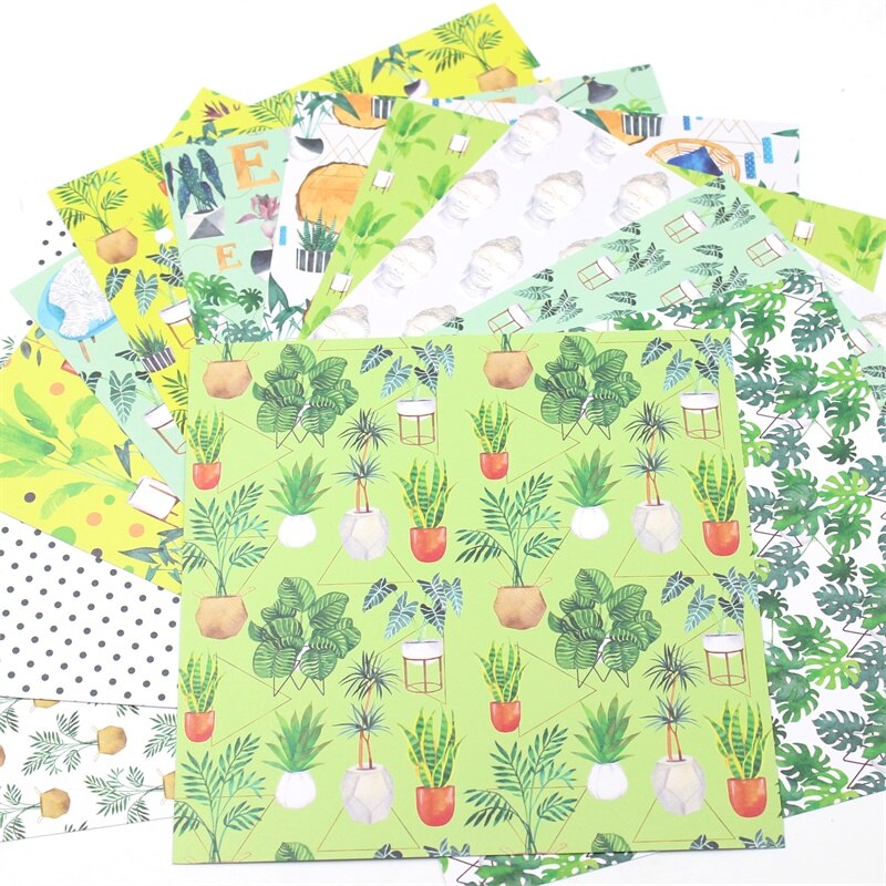 KSCRAFT 6" Single-side Printed Mixed Series pattern papercraft art paper handmade scrapbooking kit set book