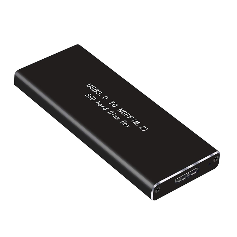 M2 Sata Ssd a Usb 3,0 lector externo Ssd adaptador de carcasa con Uasp, apoyo Ngff M.2 2280, 2260, 2242, 2230 GB Ssd con