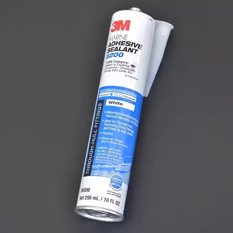 opprinnelig 3m 5200 marine limforsegling hvit polyuretan vanntett fugemasse til båter og bobiler 88ml/295ml: Himmelblå