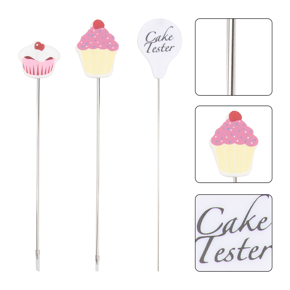 Brood Duurzaam Testen Fondant Gebak Accessoires Spies Cupcake Sonde Cake Tester Biscuit Naald Bakken Tool