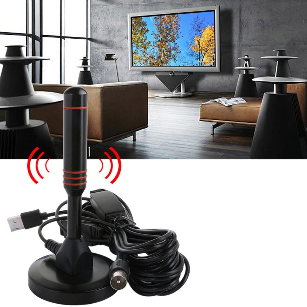 MAYTO Indoor HD TV Antenna Indoor VB-T2\DTMB\CMMB 1080p HD Clear Vision Digital Antenna
