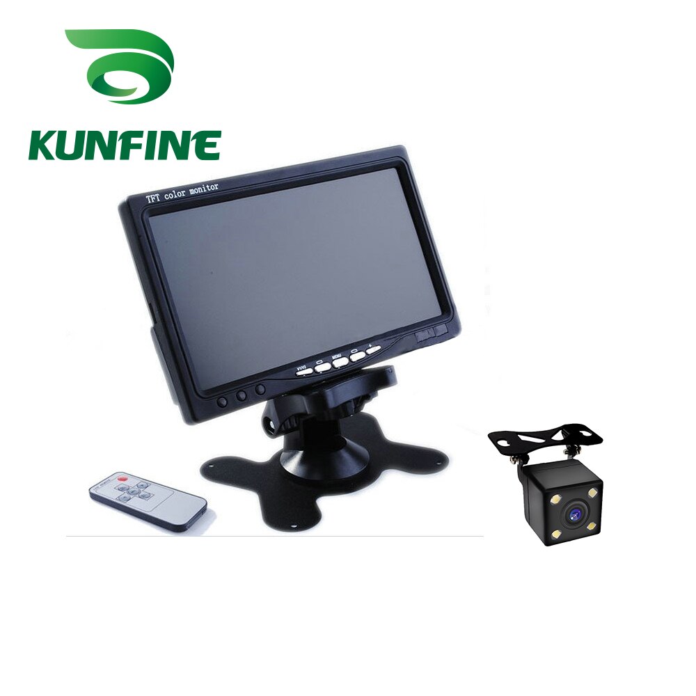7 zoll TFT LCD Auto Kopfstütze Anzeige Monitor Rückansicht Anzeige und Wifi Rückseiten-unterstützung Kamera Auto TV Anzeige