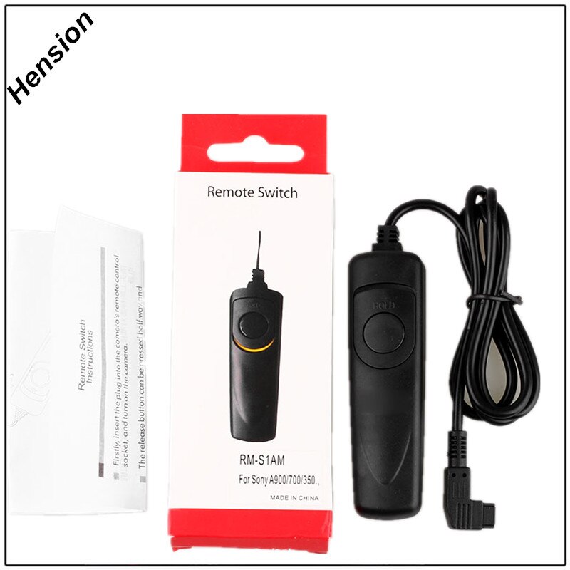Cordon de commande de déclencheur à distance, pour Sony A900 A850 A700 A580 A550 A500 A450 A350 A300 A200 A100 A77 A65 A57 A55 A35
