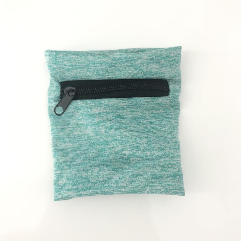 Håndled pung pose løbesport armbånd taske til  mp3 nøglekort opbevaringstaske etui badminton basketball armbånd svedbånd: Blå
