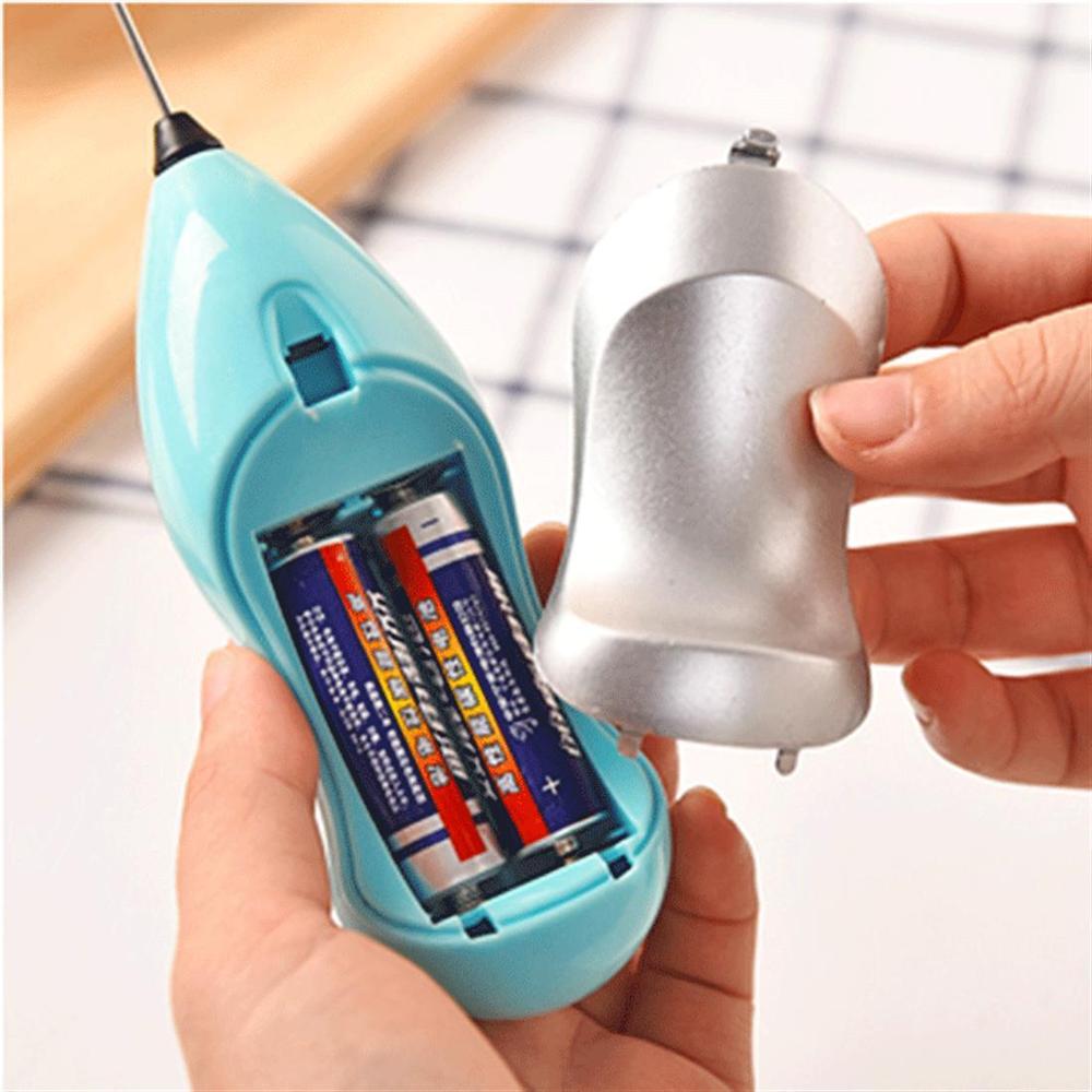 Batidora eléctrica de mano Mini batidora de huevos de café y leche batidora de huevos para cocina casera
