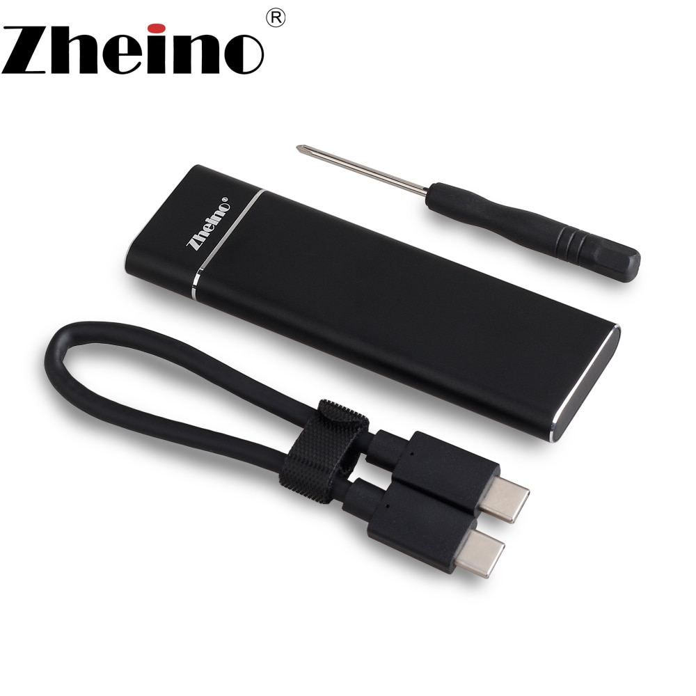 Zewnętrzna Obudowa SSD M.2 2280 Typ C USB 3.0 - Aluminium - Zheino