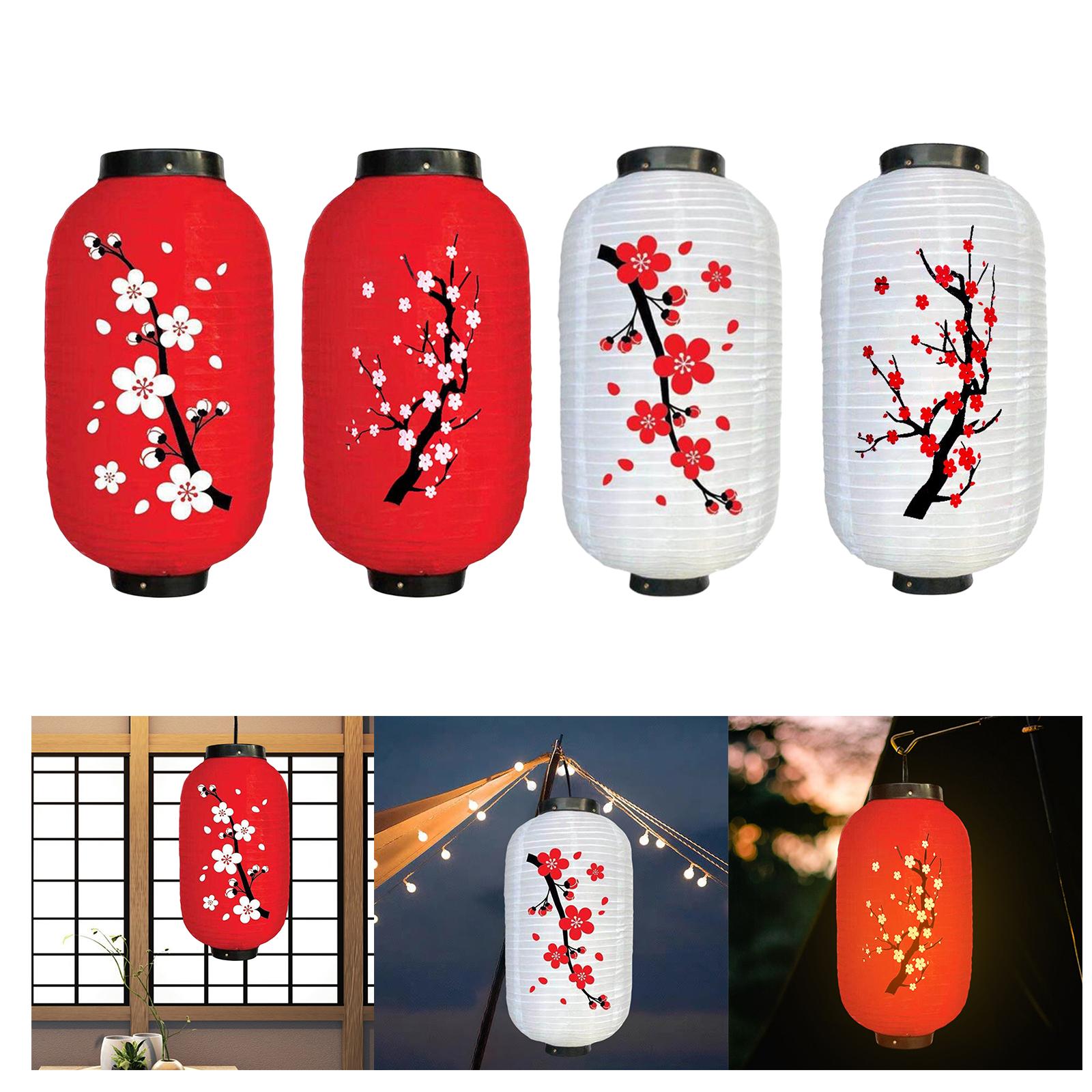 Traditionele Japanse Stijl Lantaarn Lampenkap Hangende Oosterse Lamp Voor Outdoor Lente Festival Bar Restaurant