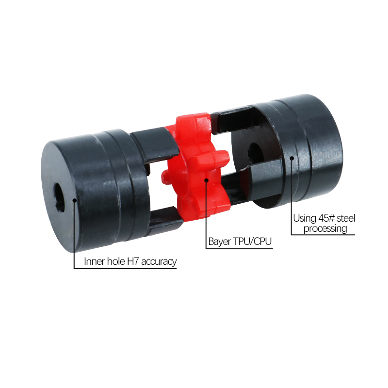 XL0 D30L50 star Coupler coupling quincunx elastic coupling claw coupling 45 round steel XL / ml large torque Couple coupling