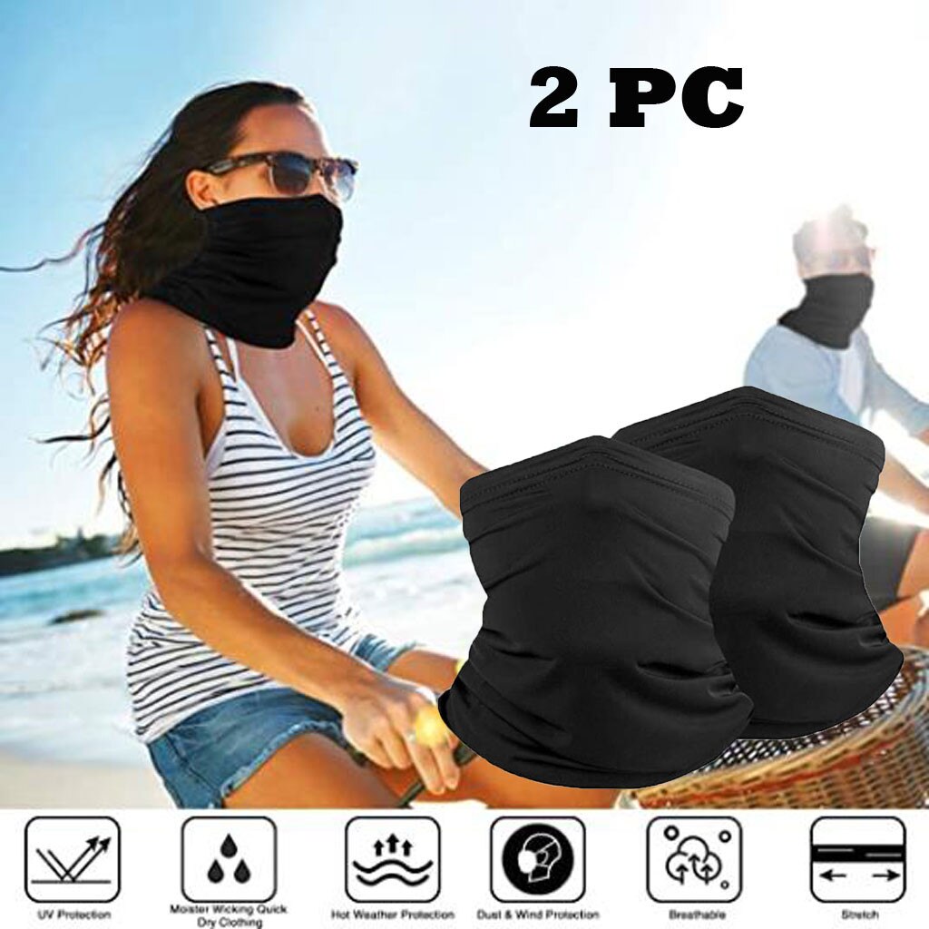 Multifunctionele Halsbeenkap Gezichtsmasker Ademend Bandana Gezichtsmasker Balaclava Wandelen Sjaal Bandana Tulband # T2