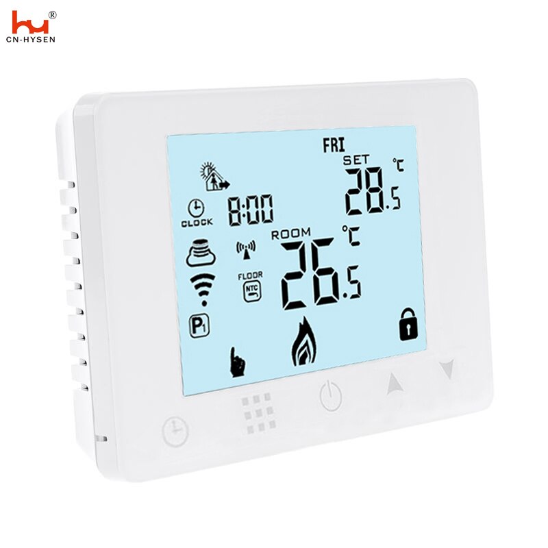 smart wifi water heating thermostat for gas boiler underfloor heating thermostat WIFI