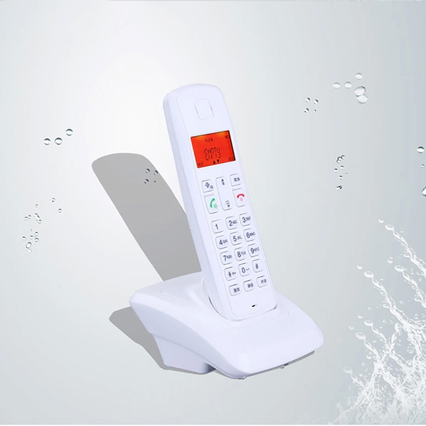 Expandable Cordless Phone with Caller ID/Call Waiting, Keypad Lock, Hands-free Speaker, 1 Cordless Handset, Multiple Languages
