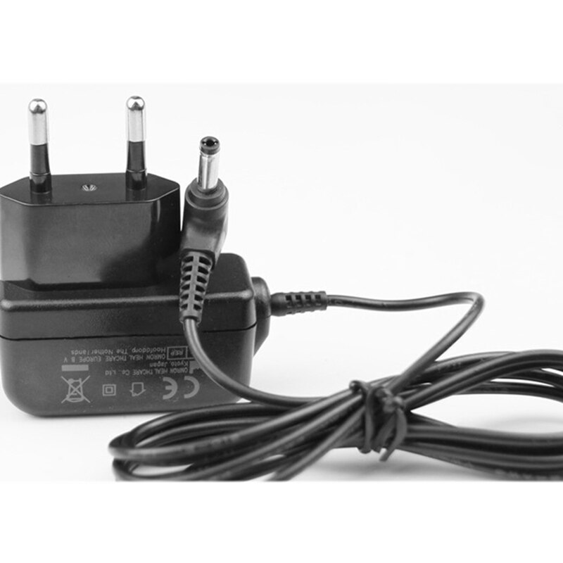 Cargador adaptador de fuente de alimentación, interruptor Universal DC 6V, 500mA para Monitor de presión arterial Omron, 7120/U10L/8713, enchufe europeo