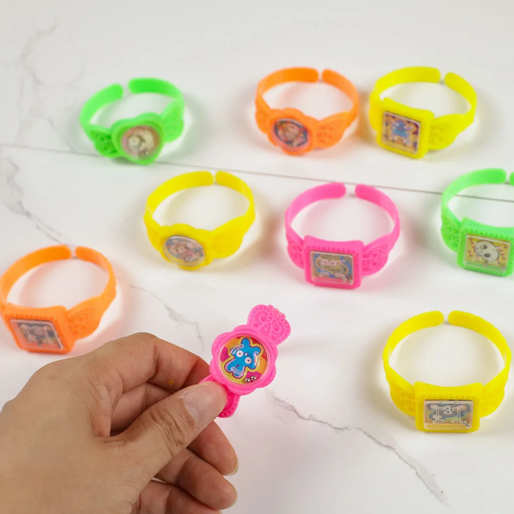 20 pièces montre mignonne labyrinthe Puzzle Bracelet jouets d'intelligence pour enfants de fête d'anniversaire bébé douche Pinata remplissage prix de carnaval