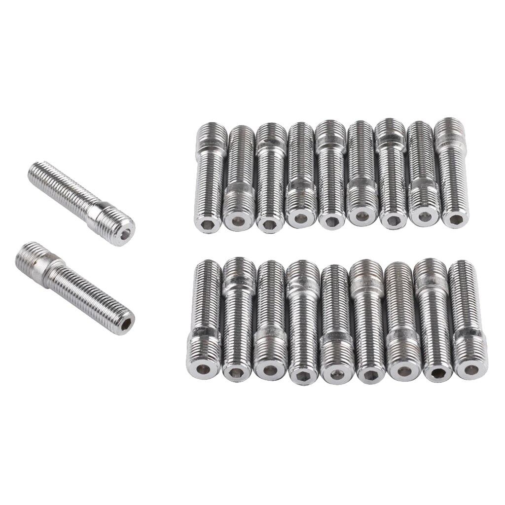 20Pc M14x1.5 M12x1.5 58Mm Uitgebreide Wielmoeren Bouten Schroef Converision Adapter