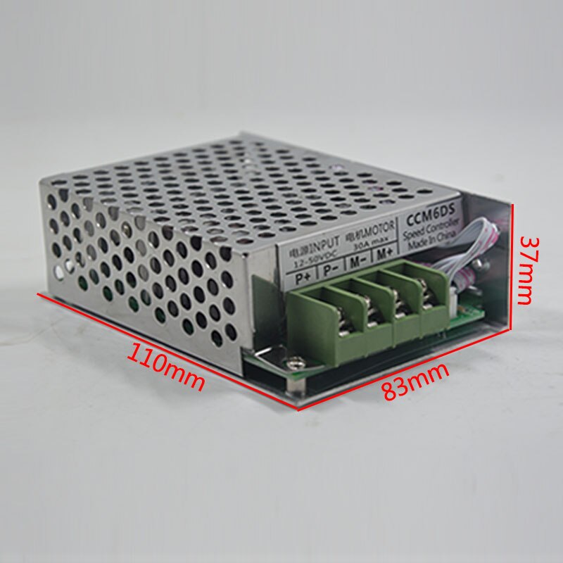 750W 30A Dc Speed Control Unit Motor Gouverneur Cw Ccw Schakelaar Dual Control Motor Speed Regulator