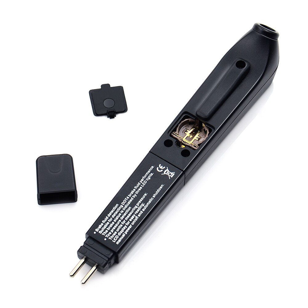 Car Brake Fluid Tester Tire Pressure Car Diagnostic Tools 2 in1 Brake Fluid Testing Tools Post