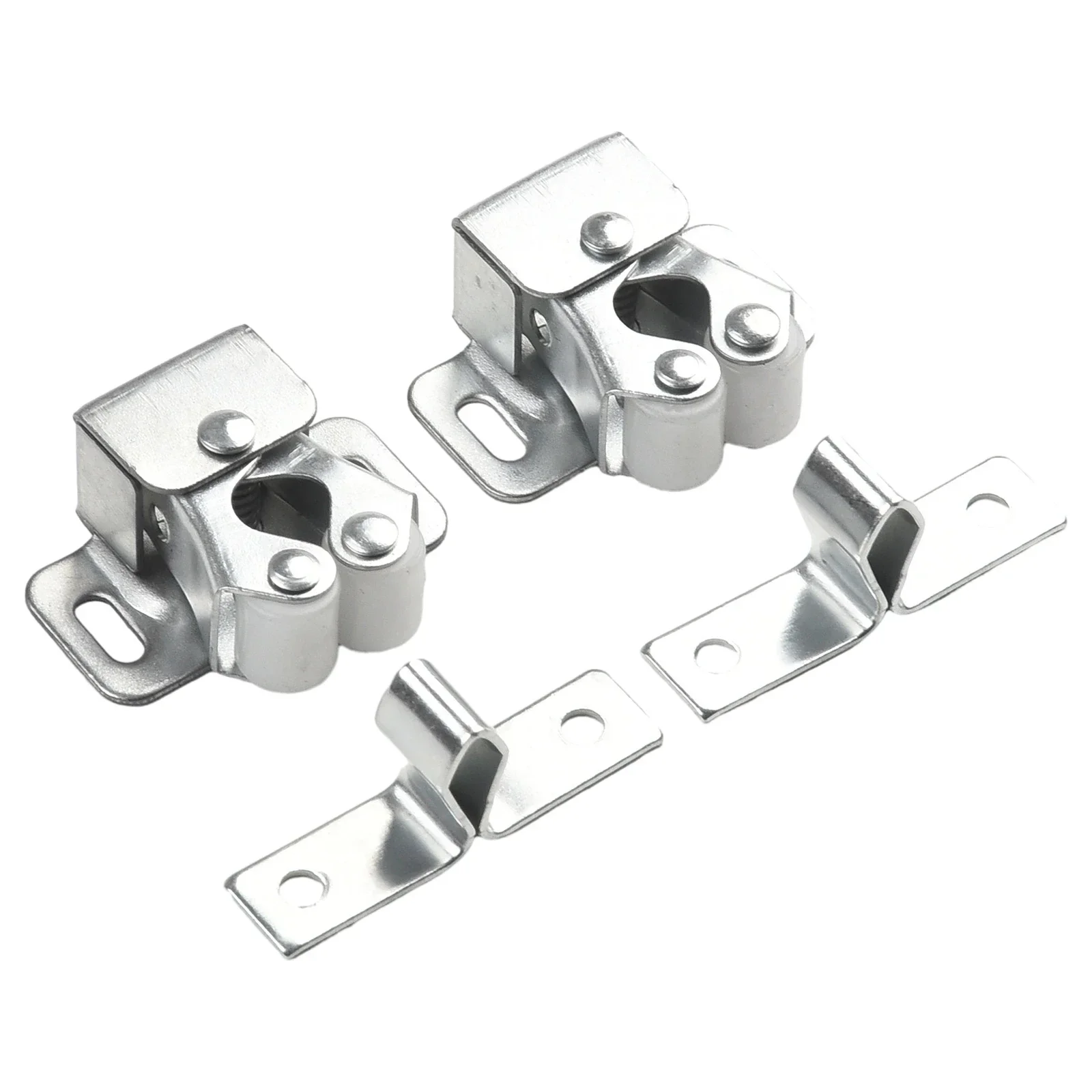 Double loquet de fermeture de porte pour Hurhomes, pince, quincaillerie, serrure domestique, rouleau de remplacement, acier inoxydable, tout neuf
