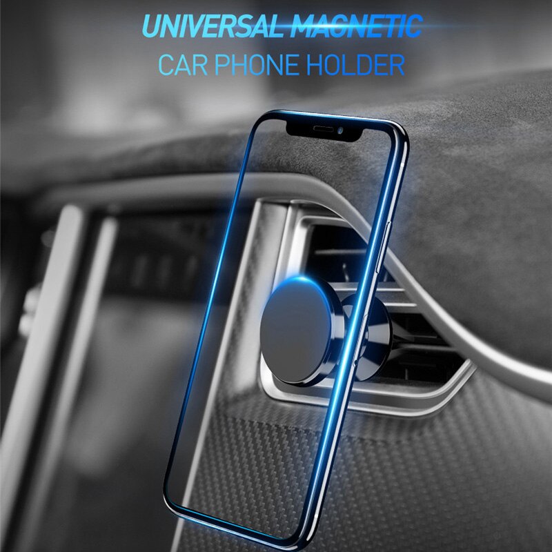 Support de téléphone magnétique pour voiture évent de voiture support de téléphone 360 support rotatif universel pour iPhone Samsung support magnétique support de voiture