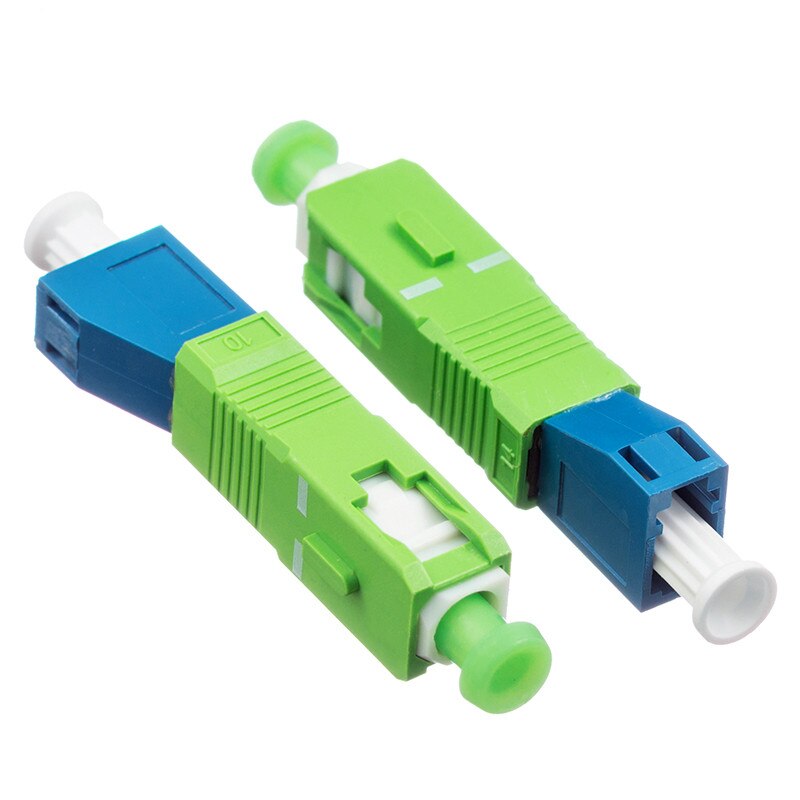 SC APC Male to LC UPC Female Hybrid Fiber Optic Adapter Fiber Connector SC-LC Singlemode Optical Adaptor