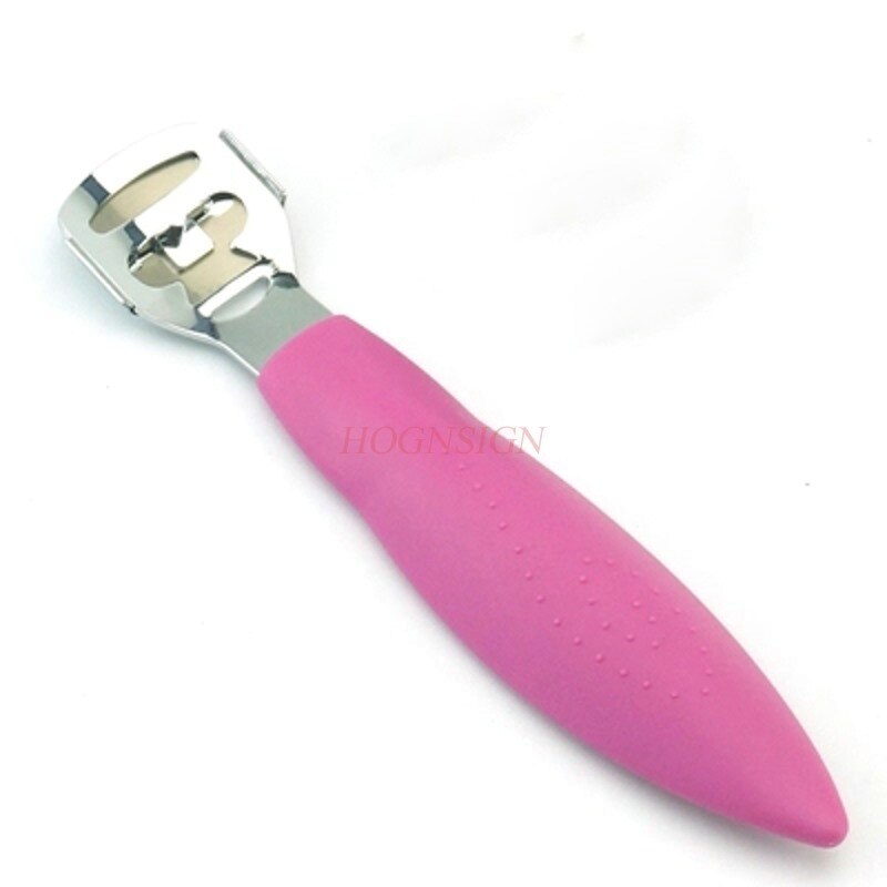 Sæt pedicure pedicure kniv sæt høvl fod kniv slibning fod sten fodplade rustfrit stål til at skrælle huden gammel file kniv