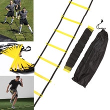 4 stilarter 5/8/10/11 ringede nylonremme træning stiger smidighed hastighed stigen trapper til fodbold og fodbold hastighed stige udstyr