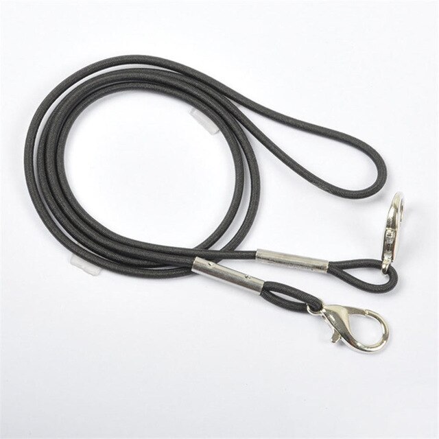 5 teile/los Polyester Maske Verlängerung Seil Mit Haken Einstellbare Maske Lanyard Maske Hängen Seil Handliche Bequem Rest Halter Seil Neue: Black