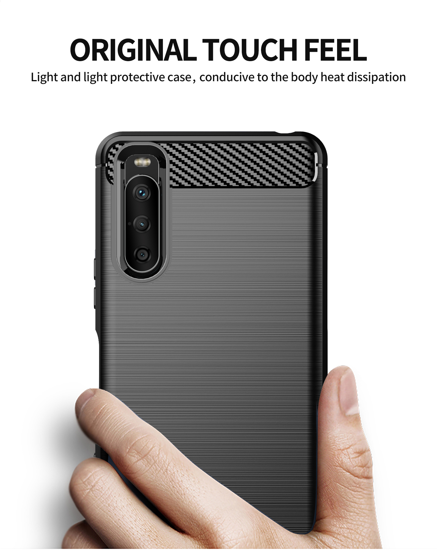 Vendita calda custodia per Sony Xperia 10 III Coque Protector SO-52B SOG04 XQ-BT52 antiurto morbido Silicone TPU Cover posteriore per Sony 10III