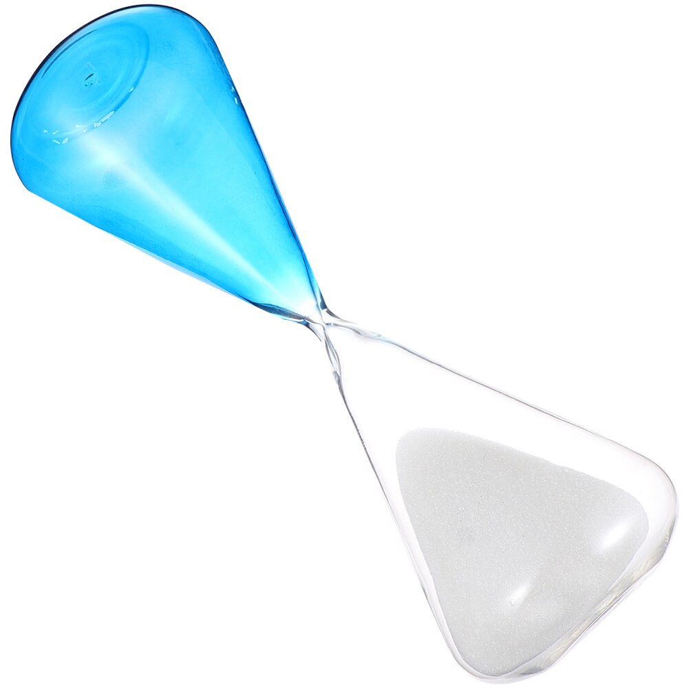 Transparent Glass Hourglass Timer 10 Minutes Time Sand Clock Room Decor for Home