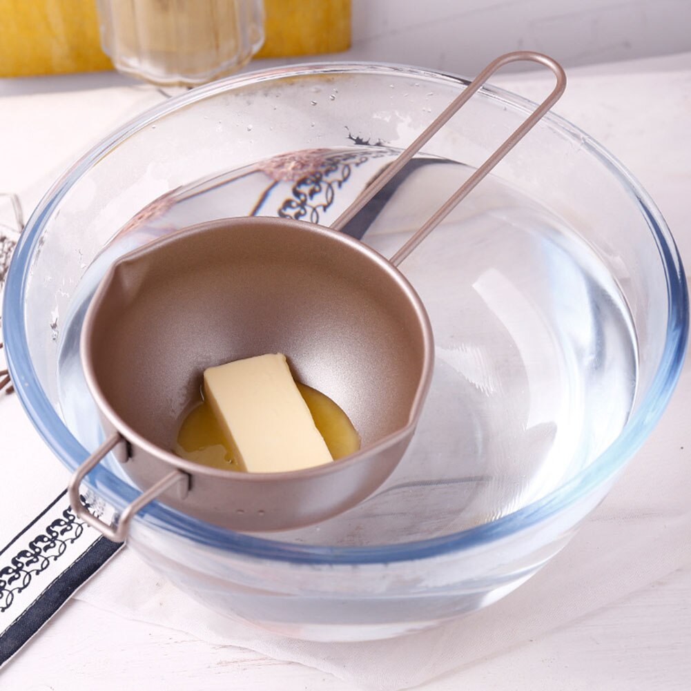 Kulstofstål non-stick chokoladeost smeltedigel pan fondant smør skål diy opvarmning bagning værktøj til hjemmet tilbehør