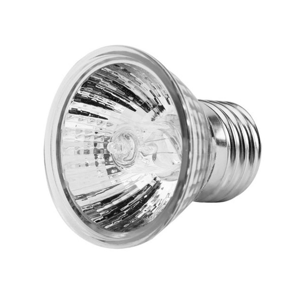 25/50/75w uva+uvb varmesender lampe pære lysvarmer til kjæledyr reptil ruger: 25w