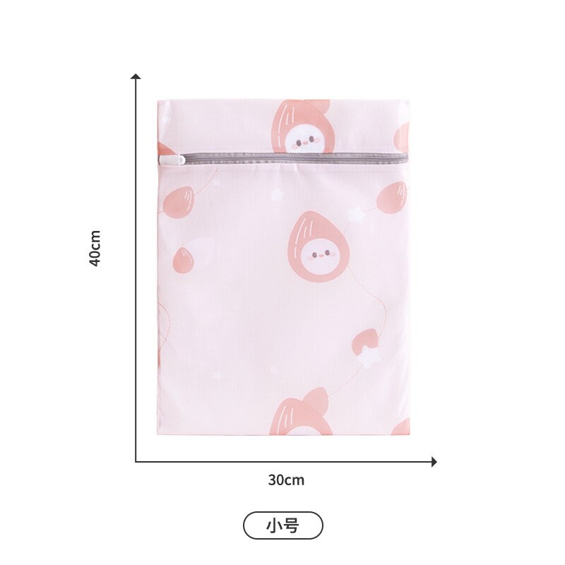 Washing Washing Bag Machine Washing Net Bag Washing Sweater Clothes Underwear Down Jacket Net Pocket Household Laundry: Orange 30 x 40
